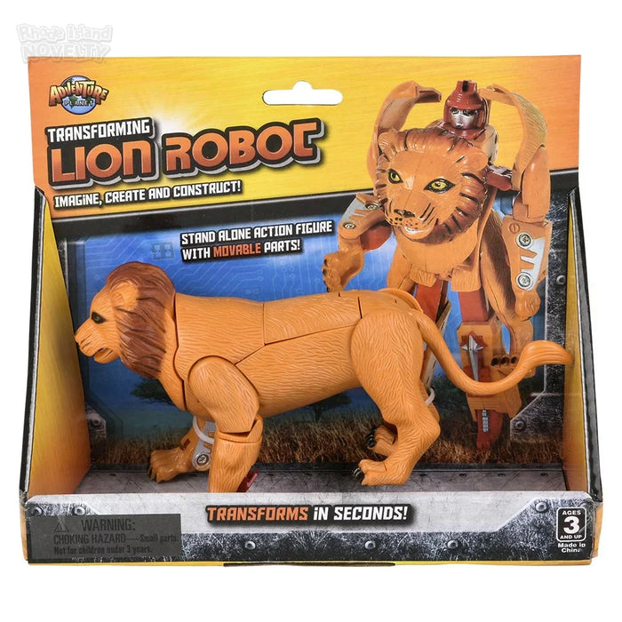 5" Lion Transforming Robot Action Figure - Just $9.99! Shop now at Retro Gaming of Denver