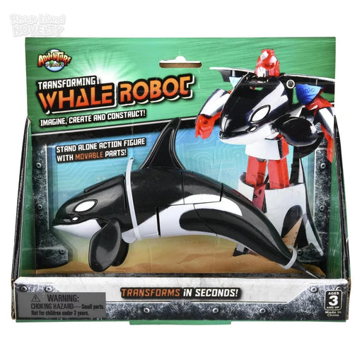5" Orca Transforming Robot Action Figure - Premium Action Figures - Just $9.99! Shop now at Retro Gaming of Denver