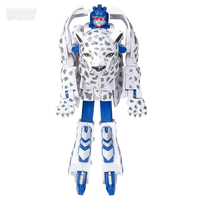 5" Snow Leopard Transforming Robot Action Figure - Premium Action Figures - Just $9.99! Shop now at Retro Gaming of Denver