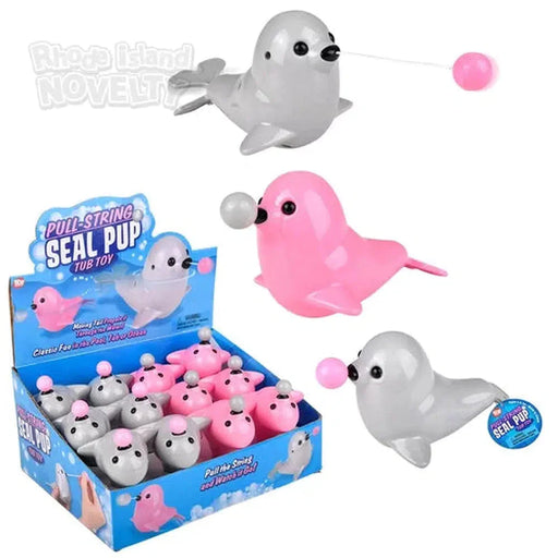 5.5" Pull-String Seal Pup Bath Toy - Just $2.99! Shop now at Retro Gaming of Denver