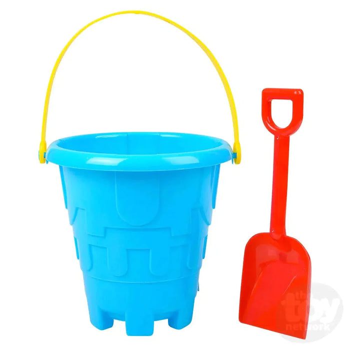 6" Beach Sand Pail And Shovel Set Assorted Colors - Just $2.24! Shop now at Retro Gaming of Denver