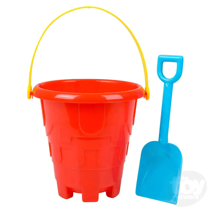 6" Beach Sand Pail And Shovel Set Assorted Colors - Just $2.24! Shop now at Retro Gaming of Denver