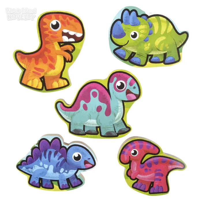 6 Piece Chunky Dinosaur Theme Wooden Puzzle - Just $12.99! Shop now at Retro Gaming of Denver