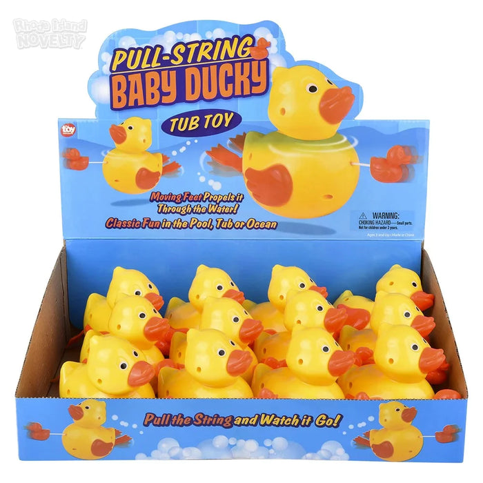 6" Pull-String Ducky Bath Toy - Just $2.99! Shop now at Retro Gaming of Denver