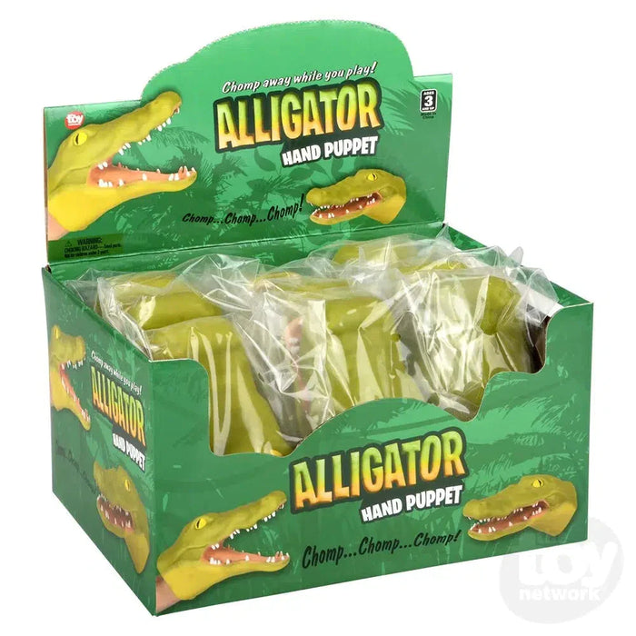 6" Stretchy Alligator Hand Puppet - Just $6.99! Shop now at Retro Gaming of Denver