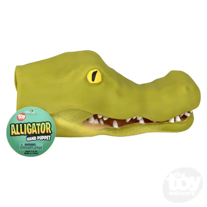 6" Stretchy Alligator Hand Puppet - Just $6.99! Shop now at Retro Gaming of Denver