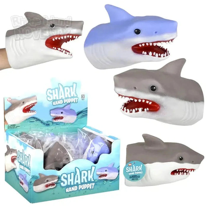 6" Stretchy Shark Hand Puppet - Just $6.99! Shop now at Retro Gaming of Denver