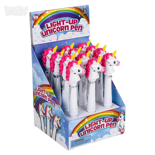 6" Unicorn Pen With White Light - Just $2.99! Shop now at Retro Gaming of Denver