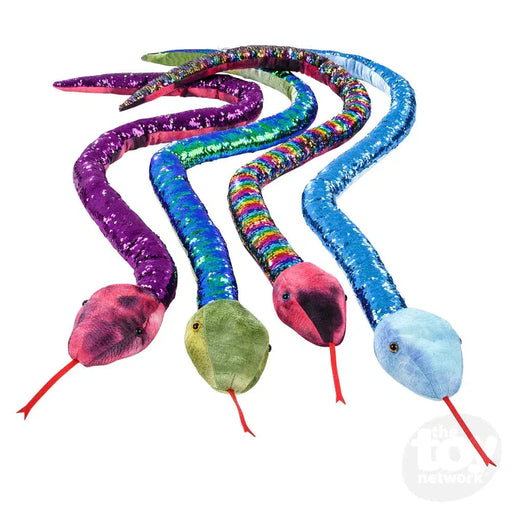 67" Multi Colored Sequin Snakes - Just $15.99! Shop now at Retro Gaming of Denver