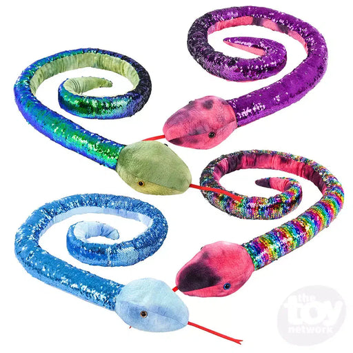 67" Multi Colored Sequin Snakes - Just $15.99! Shop now at Retro Gaming of Denver