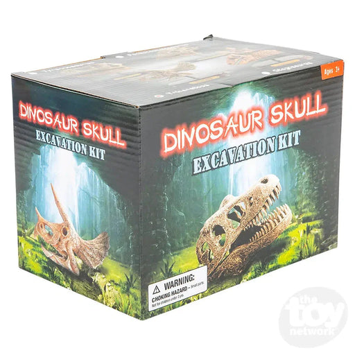 6.5" Dinosaur Skull Excavation Dig Kit Triceratops - Just $14.99! Shop now at Retro Gaming of Denver