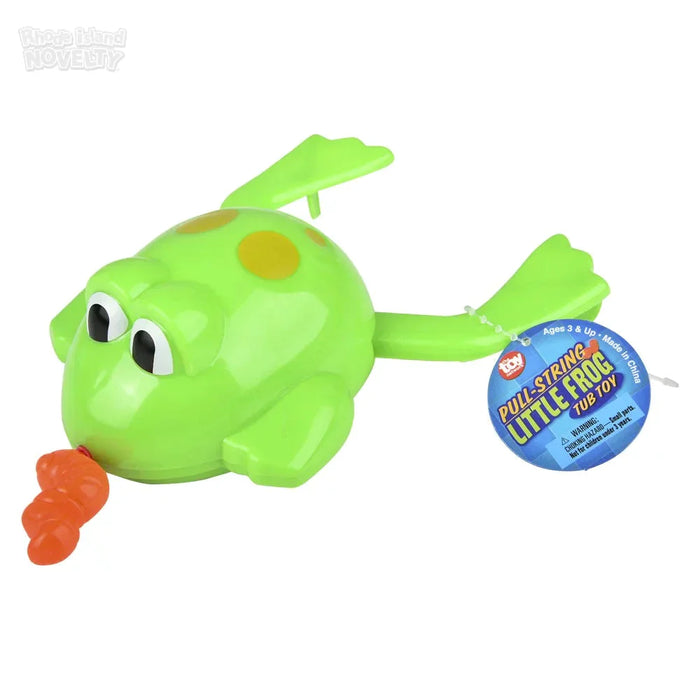 6.5" Pull-String Frog Bath Toy - Just $2.99! Shop now at Retro Gaming of Denver