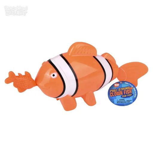 7" Pull-String Clownfish Bath Toy - Just $2.99! Shop now at Retro Gaming of Denver