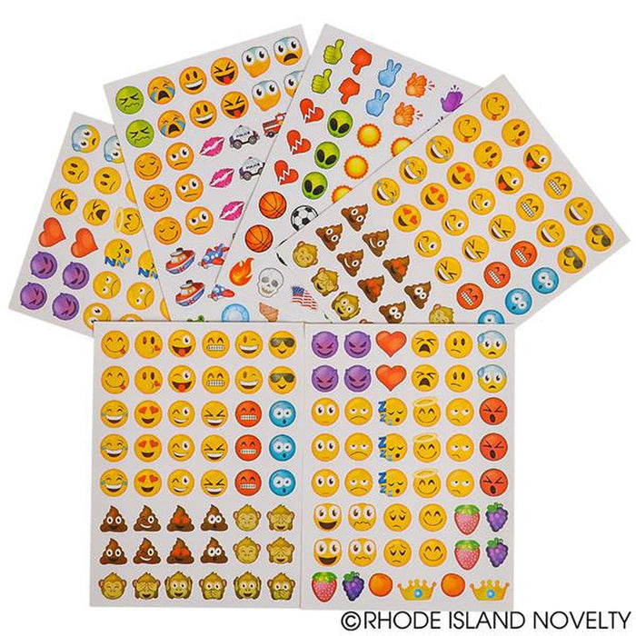 7.5" Emoticon Stickers - Just $0.99! Shop now at Retro Gaming of Denver