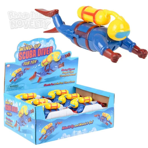 7.5" Wind Up Diver Bath Toy - Just $5.99! Shop now at Retro Gaming of Denver