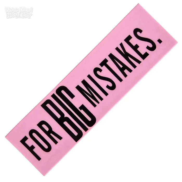 Big Mistake Eraser - Just $1.49! Shop now at Retro Gaming of Denver