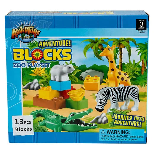 Blocks 13 Piece Zoo Block Set - Just $9.99! Shop now at Retro Gaming of Denver