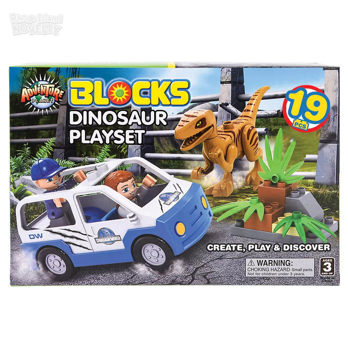 Blocks 19 Piece Dinosaur Block Set - Just $17.99! Shop now at Retro Gaming of Denver