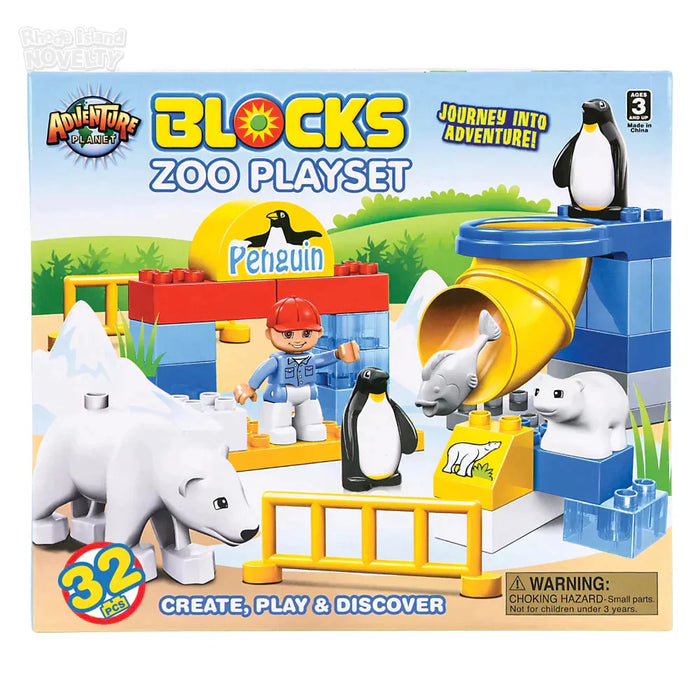 Blocks 32 Piece Zoo Block Set - Just $24.99! Shop now at Retro Gaming of Denver