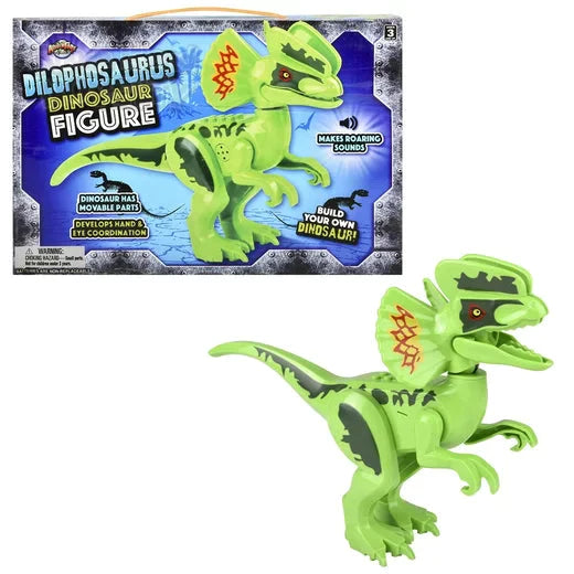 Blocks Dilophosaurus Roaring Dinosaur Building Block Figure with Sound - Just $11.99! Shop now at Retro Gaming of Denver