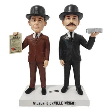 The Wright Brothers Limited Edition Bobbleheads - for just $45.44! 