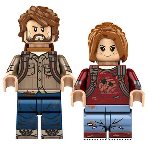 Joel & Ellie Set of 2 Lego-Compatible Minifigures - Premium Minifigures - Just $7.99! Shop now at Retro Gaming of Denver