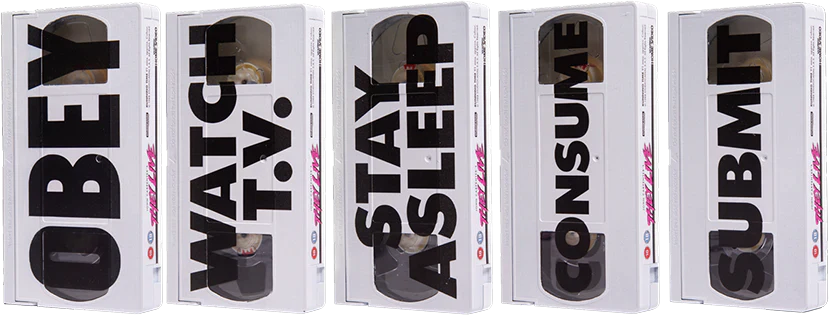 Vice Press: They Live VHS (We Sleep White Tape Slip Case Edition) Limited Edition /500 - for just $99.99! 