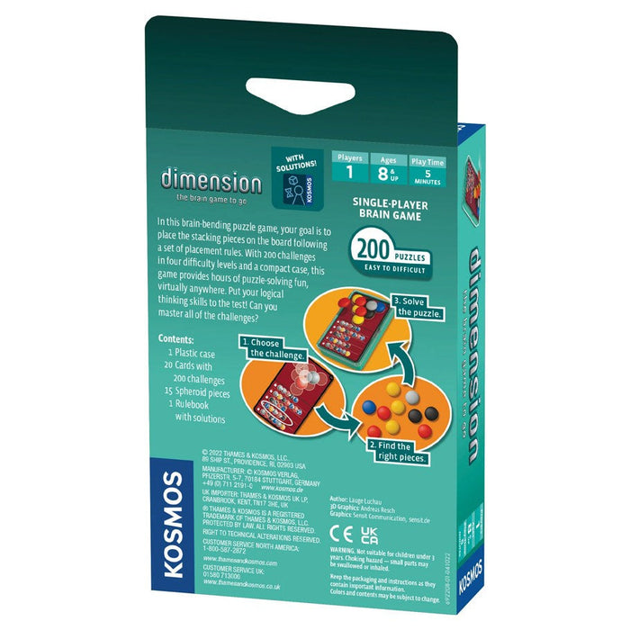 Dimension: The Brain Game To Go - for just $14.95! 