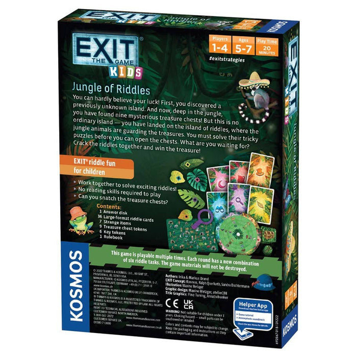 EXIT Kids: Jungle of Riddles - for just $17.95! 