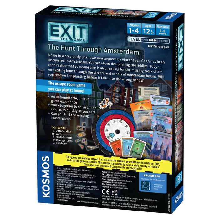 EXIT: The Hunt through Amsterdam - for just $17.95! 