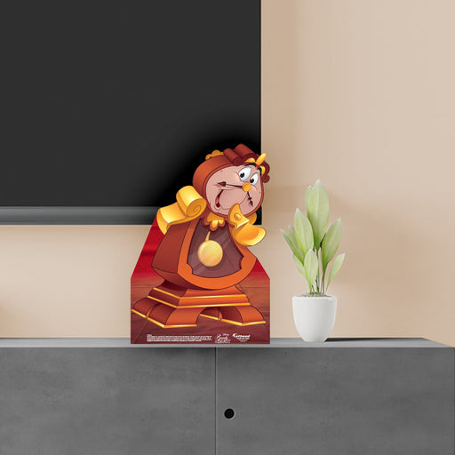 Beauty and the Beast: Cogsworth Mini Cardstock Cutout - Officially Licensed Disney Stand Out - Premium Stand Out Mini - Just $29.99! Shop now at Retro Gaming of Denver