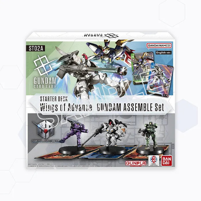 Gundam Card Game: Assemble Starter Deck 02 - Wings of Advance - for just $79.99! 