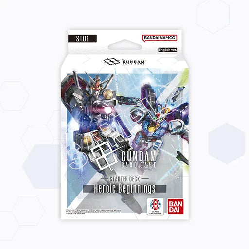 Gundam Card Game: Starter Deck 01 - Heroic Beginnings - for just $29.99! 
