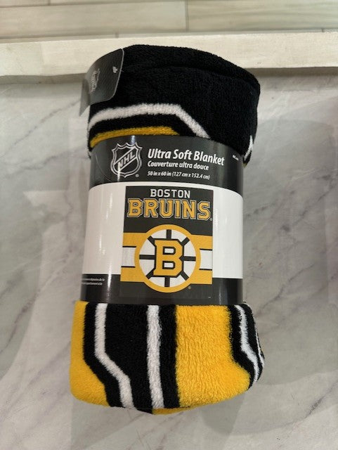 Boston Bruins Ultra Soft 50" x 60" Blanket - for just $29.99! 