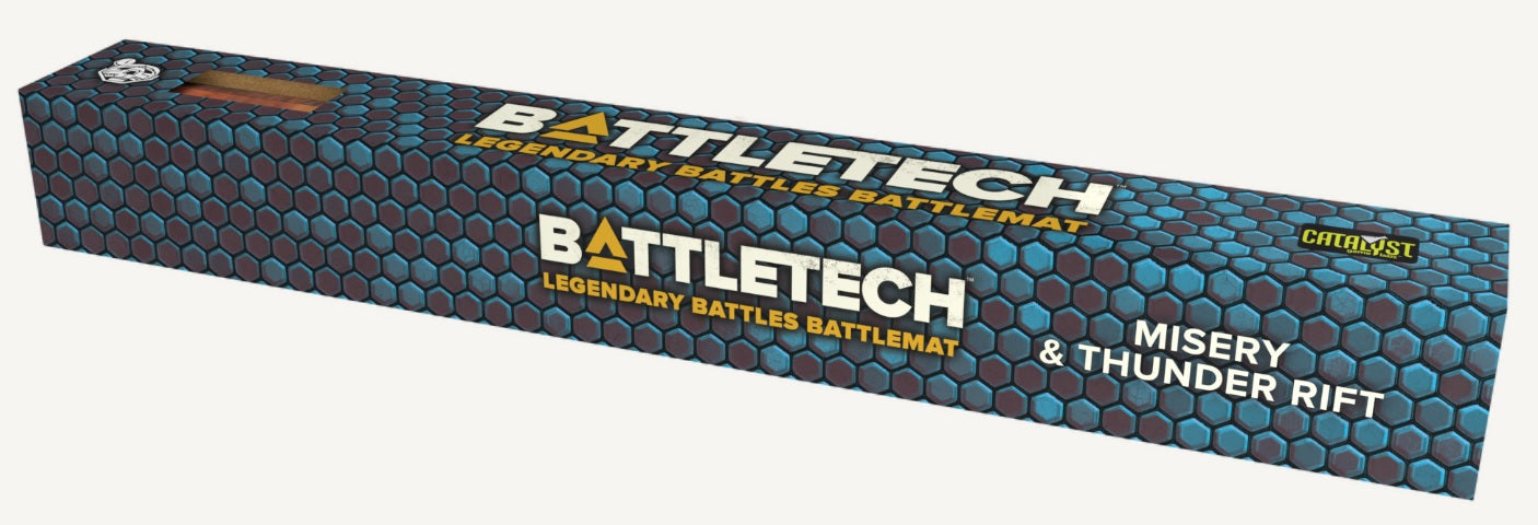 Battletech Legendary Battles Battlemat - Thunder Rift/Misery - for just $39.99! 