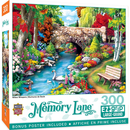 Memory Lane - Willow Whispers 300 Piece EZ Grip Jigsaw Puzzle - Just $14.99! Shop now at Retro Gaming of Denver