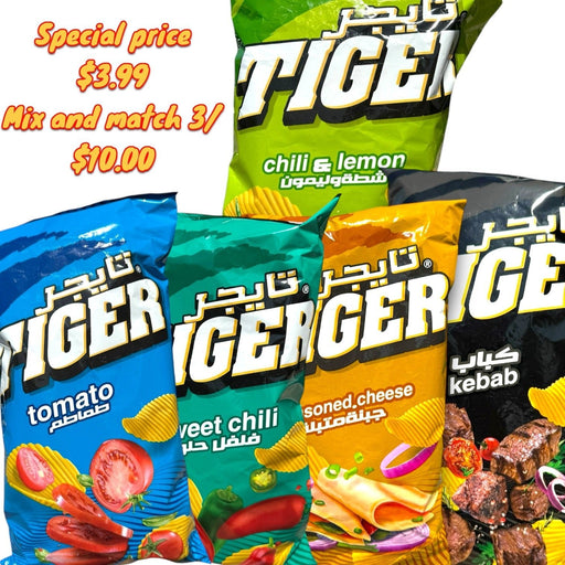 tiger chips -200g kebab - for just $5.99! 