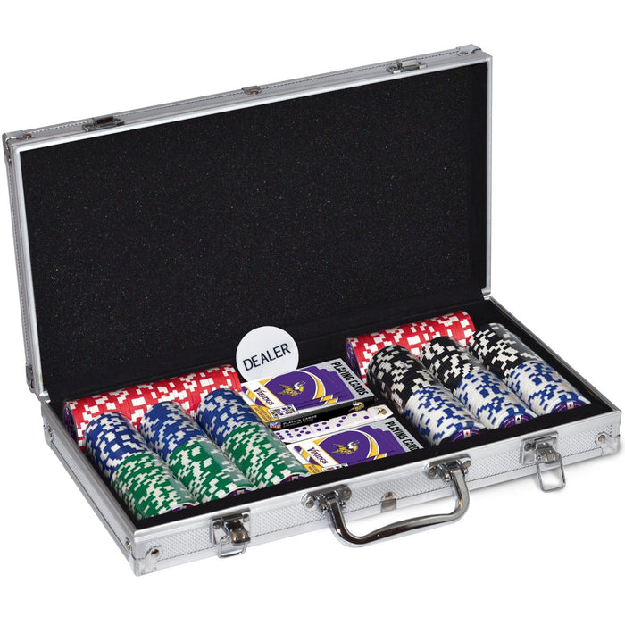 Minnesota Vikings 300 Piece Poker Set - for just $124.99! 