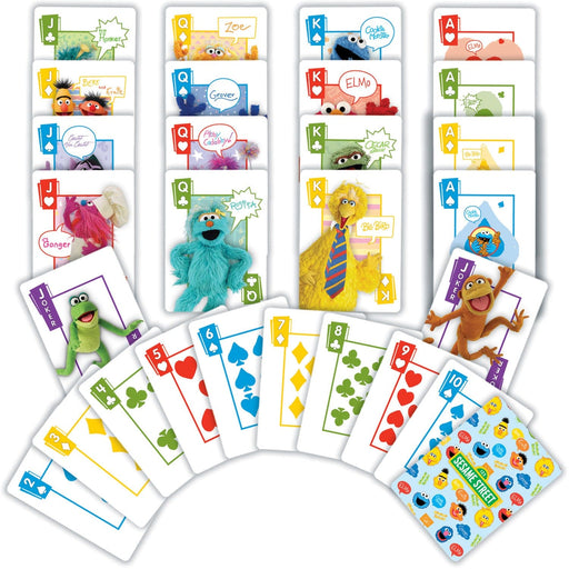 Sesame Street - Elmo & Friends Jumbo Playing Cards - for just $8.99! 