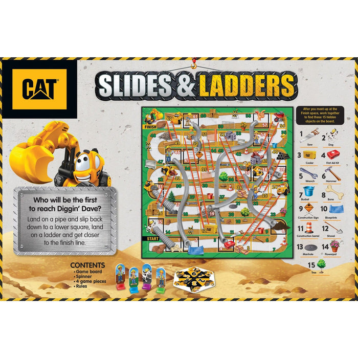 CAT - Slides & Ladders Board Game - for just $16.99! 