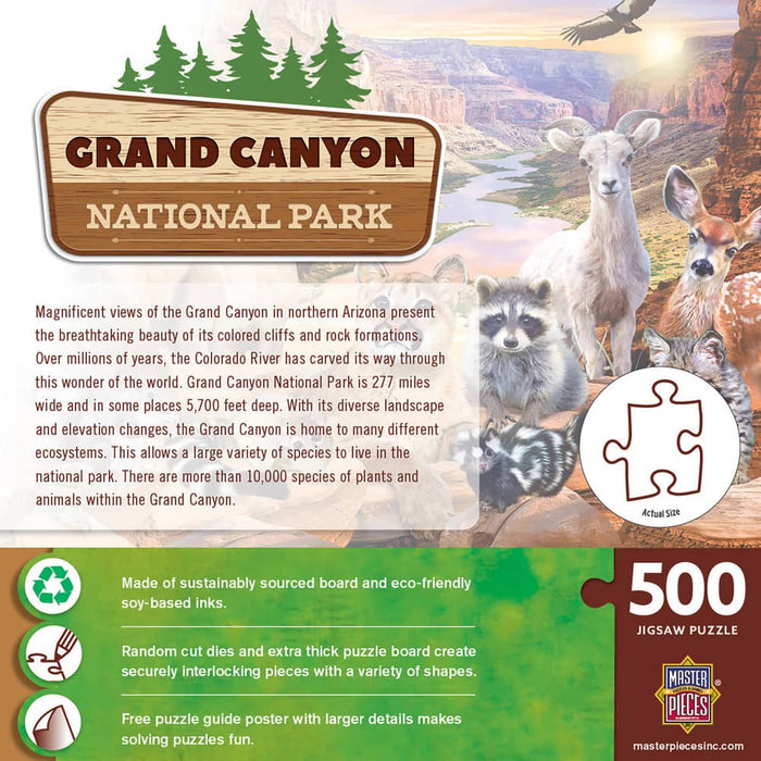 Grand Canyon National Park 500 Piece Jigsaw Puzzle - for just $14.99! 
