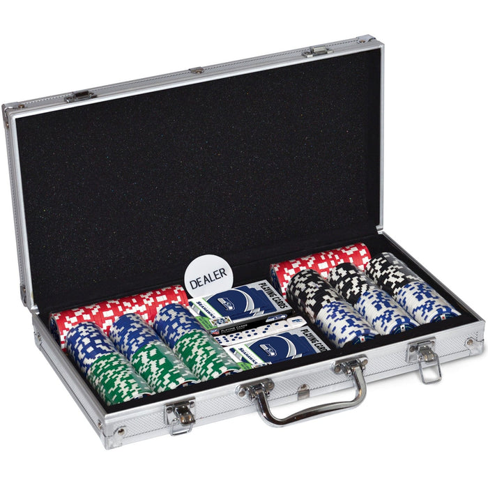 Seattle Seahawks 300 Piece Poker Set - for just $124.99! 