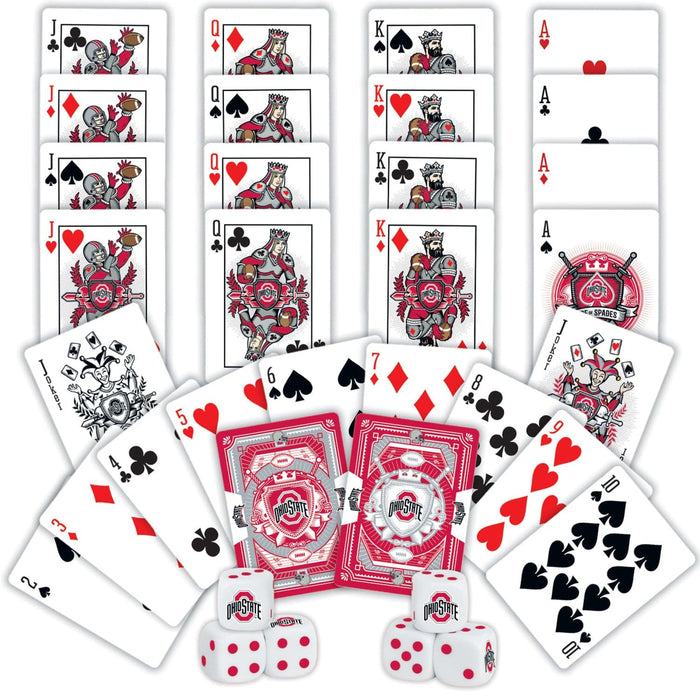 Ohio State Buckeyes - 2-Pack Playing Cards & Dice Set - for just $19.99! 