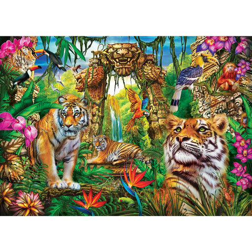 Hidden Images - Mystery of the Jungle 500 Piece Jigsaw Puzzle - Just $14.99! Shop now at Retro Gaming of Denver