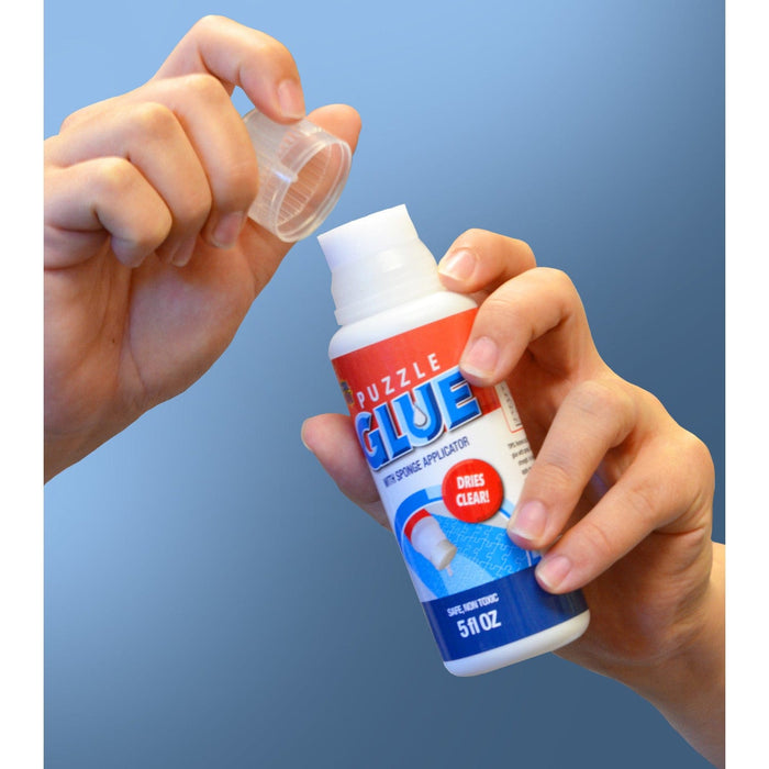 Jigsaw Puzzle Glue with Sponge Applicator - 5 oz - for just $6.99! 