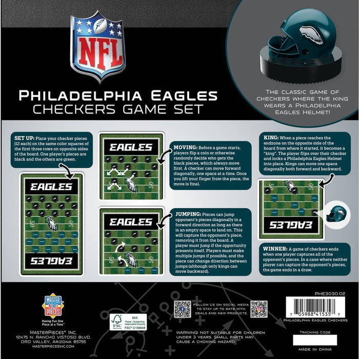 Philadelphia Eagles Checkers Board Game - for just $19.99! 