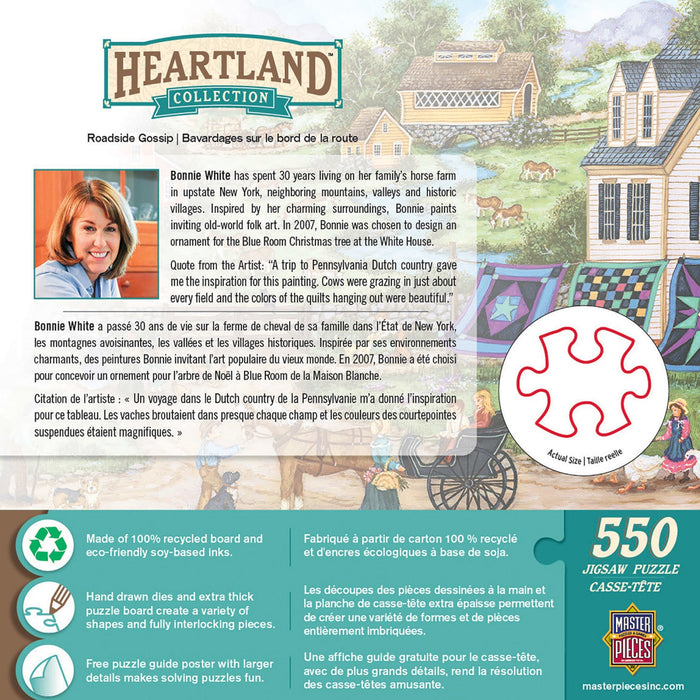 Heartland - Roadside Gossip 550 Piece Jigsaw Puzzle - Just $14.99! Shop now at Retro Gaming of Denver