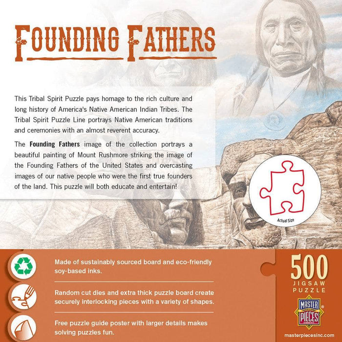 Founding Fathers 500 Piece Jigsaw Puzzle - for just $14.99! 