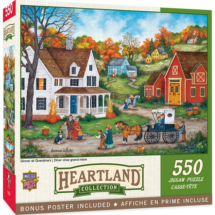 Heartland - Dinner at Grandmas 550 Piece Jigsaw Puzzle - Just $14.99! Shop now at Retro Gaming of Denver