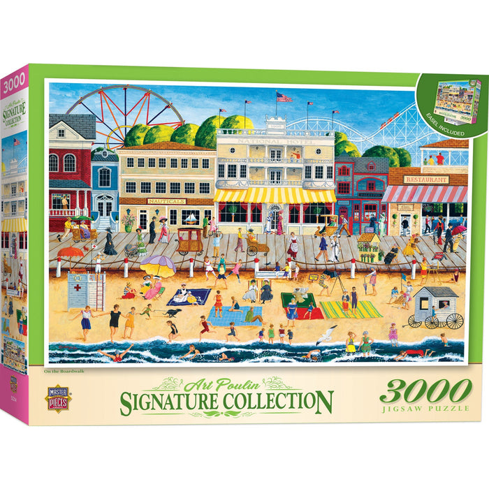 Signature Collection - On the Boardwalk 3000 Piece Jigsaw Puzzle - Just $29.99! Shop now at Retro Gaming of Denver